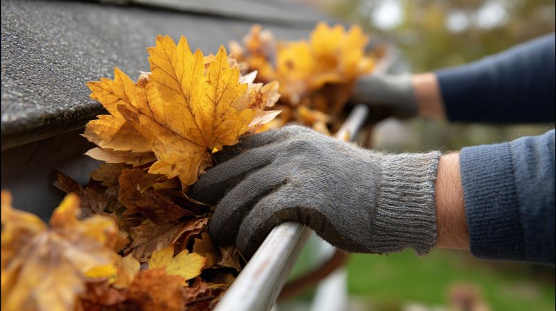 Gutter Cover Maintenance in Fall
